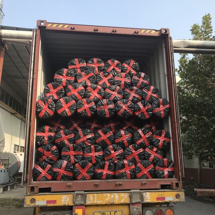 Polyester Geogrid with Bitumen Coating 4